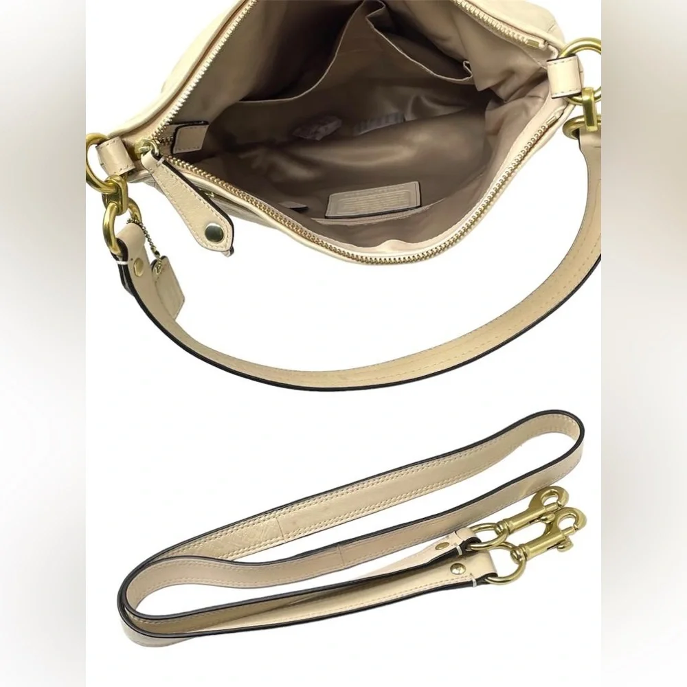 COACH ASHLEY F20114 LEATHER HIPPIE CROSSBODY BAG - Picture 3 of 16